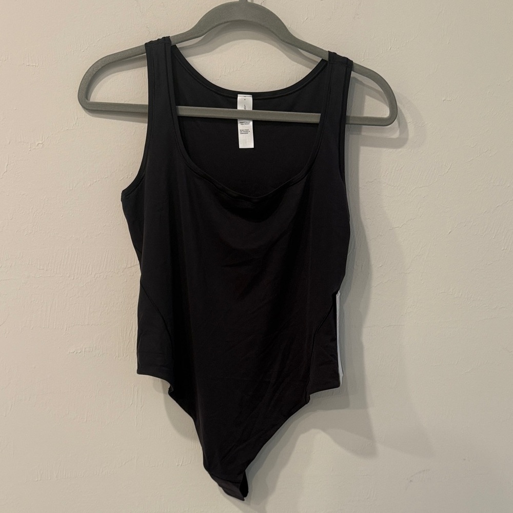 Wundermost Ultra-Soft Nulu Square-Neck Sleeveless Bodysuit